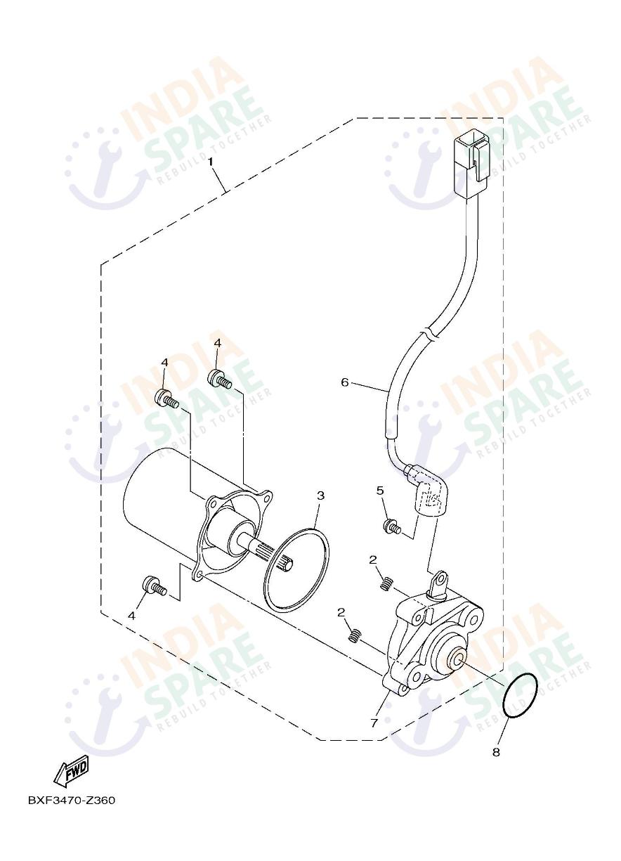STARTING MOTOR